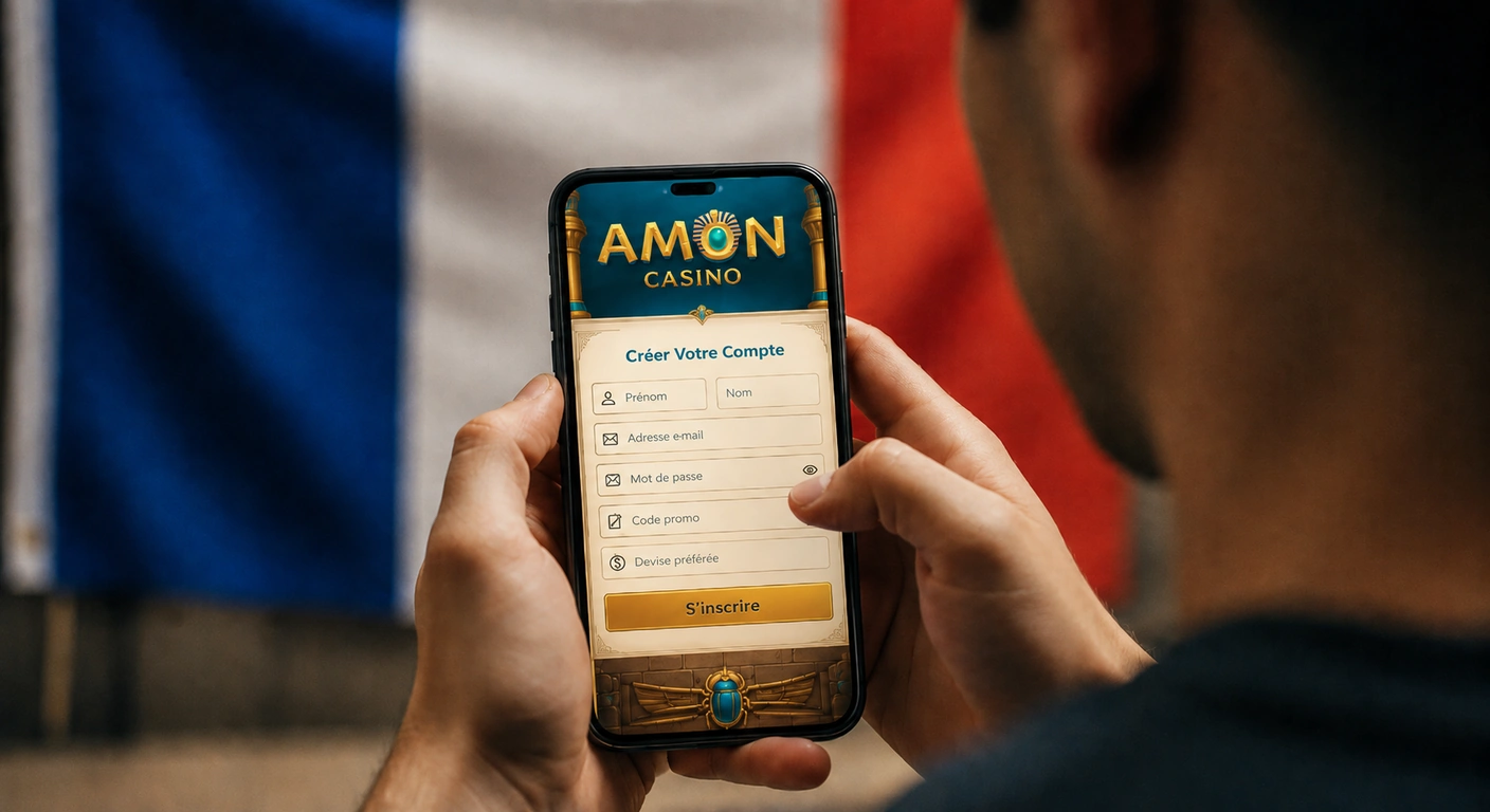 Amon Casino mobile application